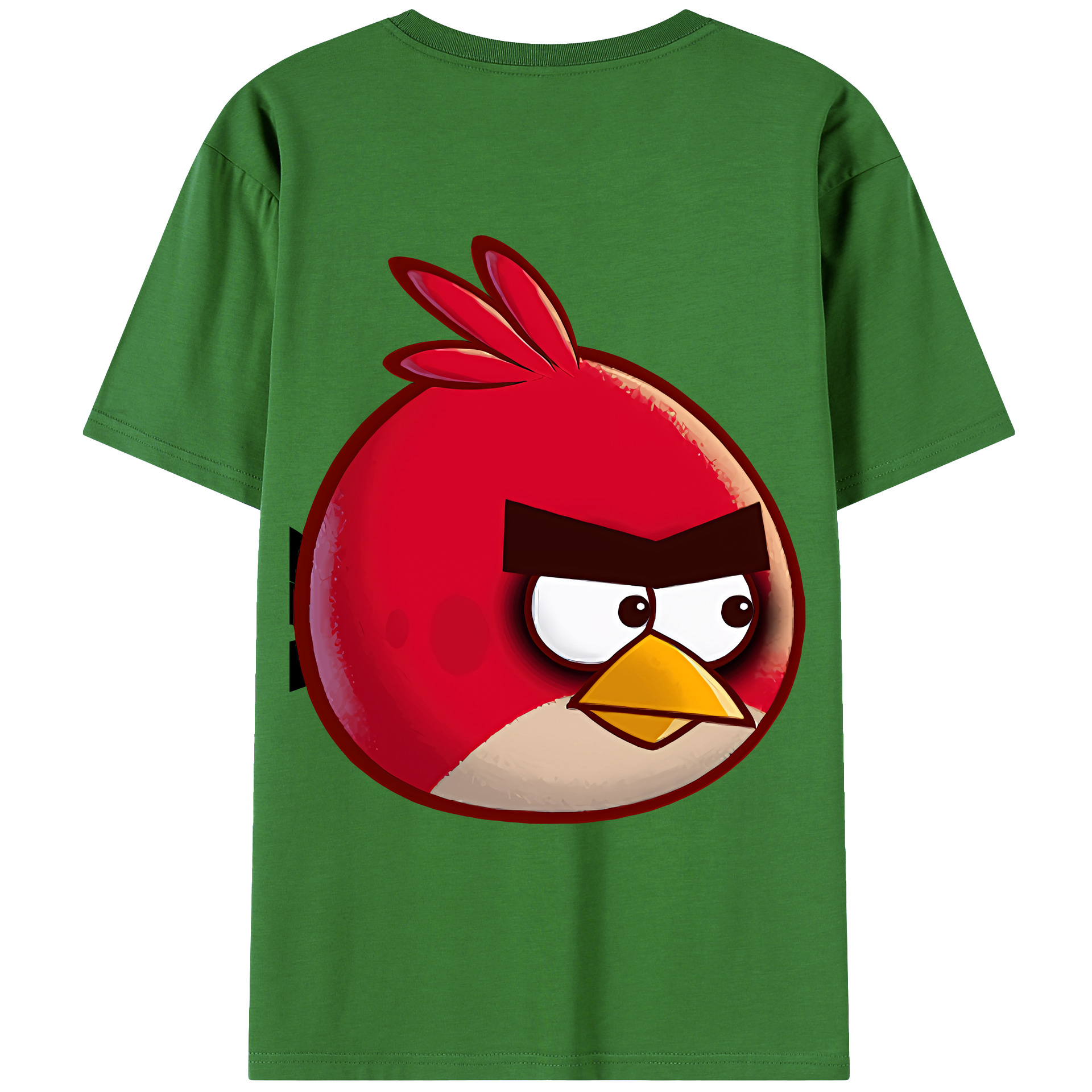 （画像用） Angry Birds アングリーバード レディース半袖Tシャツ(バックプリント)